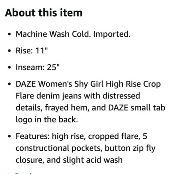 Women's Light Blue Distressed Flare Jeans - Picture 5 of 11